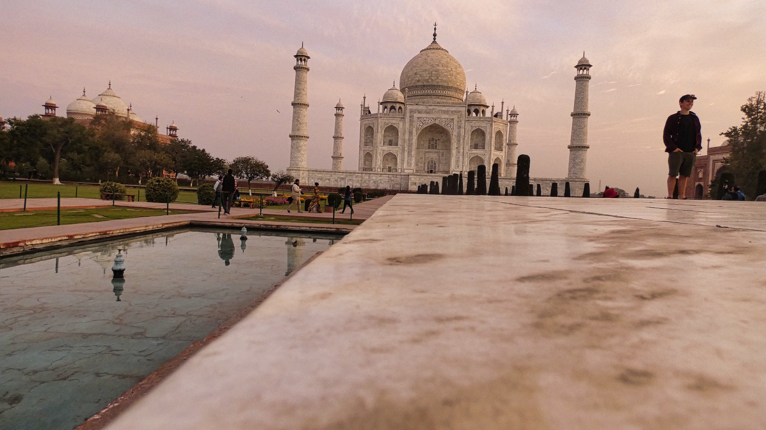 Taj Mahal marble
